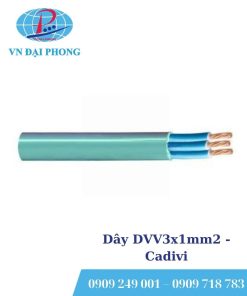 Dây cáp điện Cadivi DVV3x1mm2 (0.6/1kV)