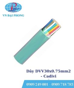 Dây cáp điện Cadivi DVV30x0.75mm2 (0.6/1kV)