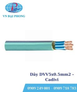 Dây cáp điện Cadivi DVV5x0.5mm2 (0.6/1kV)
