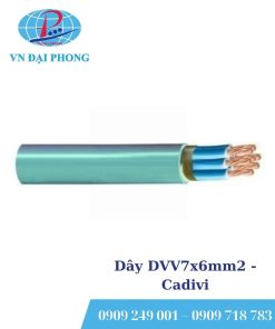 Dây cáp điện Cadivi DVV7x6mm2 (0.6/1kV)