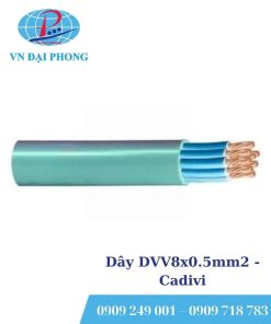 Dây cáp điện Cadivi DVV8x0.5mm2 (0.6/1kV)