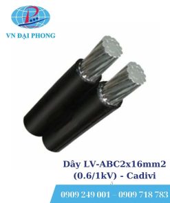 Dây cáp điện Cadivi LV-ABC2x16mm2 (0.6/1kV)