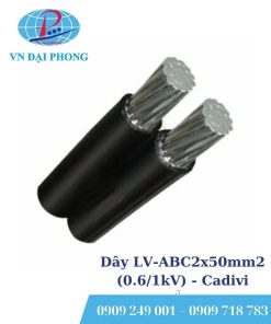 Dây cáp điện Cadivi LV-ABC2x50mm2 (0.6/1kV)