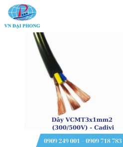 Dây cáp điện Cadivi VCMT3x1mm2 (300/500V)