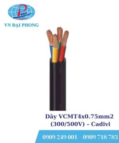 Dây cáp điện Cadivi VCMT4x0.75mm2 (300/500V)