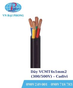 Dây cáp điện Cadivi VCMT4x1mm2 (300/500V)