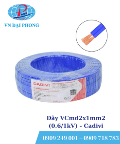 Dây cáp điện Cadivi VCmd2x1mm2 (0.6/1kV)