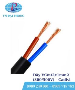 Dây cáp điện Cadivi VCmt2x1mm2 (300/500V)