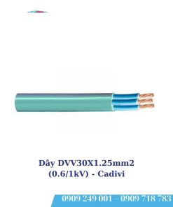 Dây cáp điện Cadivi DVV30X1.25mm2 (0.6/1kV)