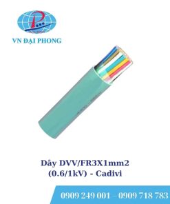 Dây cáp điện Cadivi DVV/FR3X1mm2 (0.6/1kV)