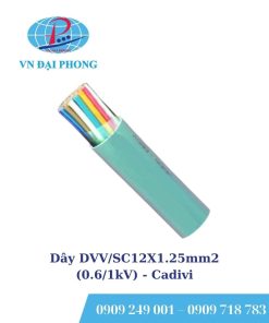 Dây cáp điện Cadivi DVV/SC12X1.25mm2 (0.6/1kV)