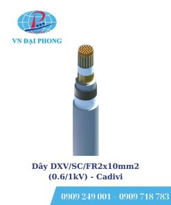 Dây cáp điện Cadivi DXV/SC/FR2x10mm2 (0.6/1kV)