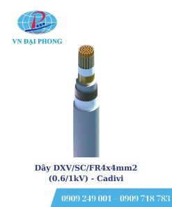 Dây cáp điện Cadivi DXV/SC/FR4x4mm2 (0.6/1kV)