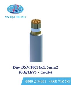 Dây cáp điện Cadivi DXV/FR14x1.5mm2 (0.6/1kV)