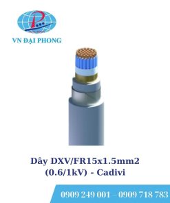 Dây cáp điện Cadivi DXV/FR15x1.5mm2 (0.6/1kV)