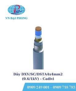 Dây cáp điện Cadivi DXV/SC/DSTA4x4mm2 (0.6/1kV)