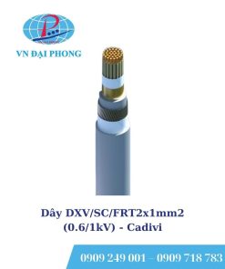 Dây cáp điện Cadivi DXV/SC/FRT2x1mm2 (0.6/1kV)