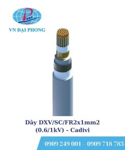 Dây cáp điện Cadivi DXV/SC/FR2x1mm2 (0.6/1kV)