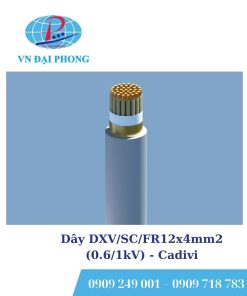 Dây cáp điện Cadivi DXV/SC/FR12x4mm2 (0.6/1kV)