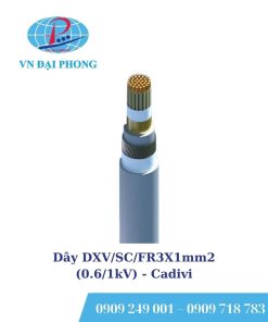 Dây cáp điện Cadivi DXV/SC/FR3X1mm2 (0.6/1kV)