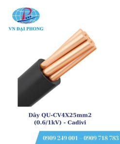 Dây cáp điện Cadivi QU-CV4X25mm2 (0.6/1kV)
