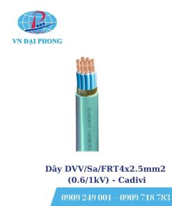 Dây cáp điện Cadivi DVV/Sa/FRT4x2.5mm2 (0.6/1kV)
