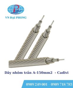 Dây cáp điện Cadivi nhôm trần A-150mm2