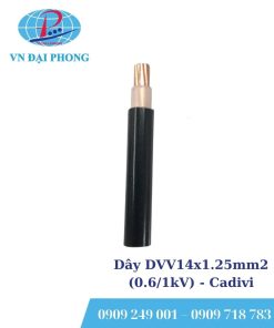 Dây điện dân dụng Cadivi DVV14x1.25mm2 (0.6/1kV)