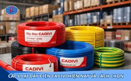 Các loại dây điện cadivi hiện nay - thông số và cách chọn