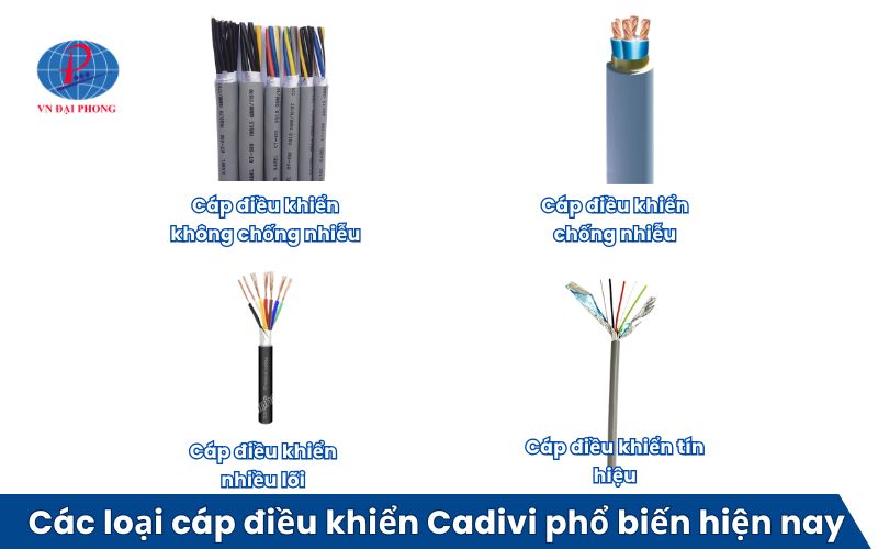Các loại cáp điều khiển Cadivi phổ biến hiện nay